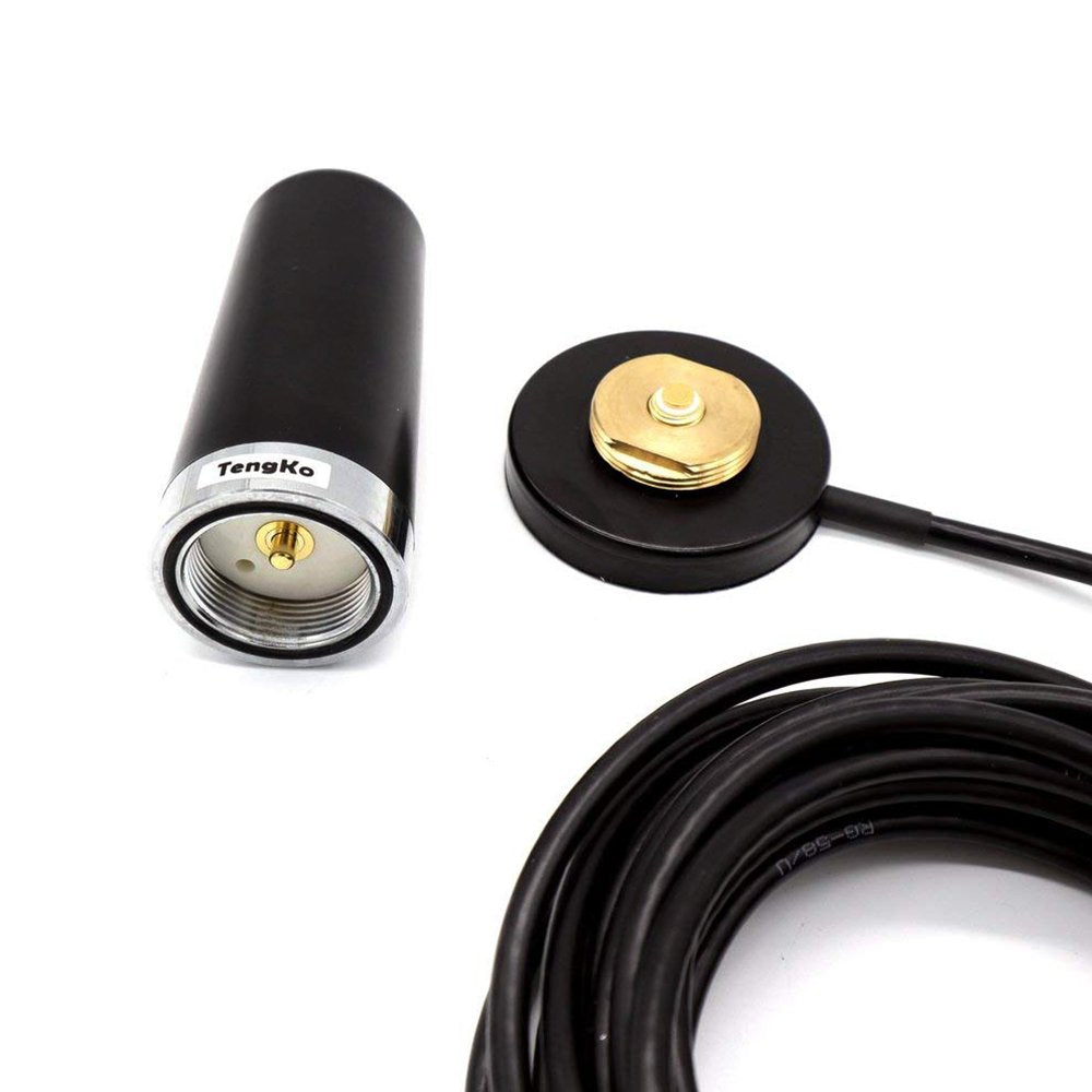 Tengko Nmo Dual Band High Gain Antennas For Car Mobile Radio Uhf Vhf 400 470 136 174Mhz And Mount Magnetic Base For Mobile Radio